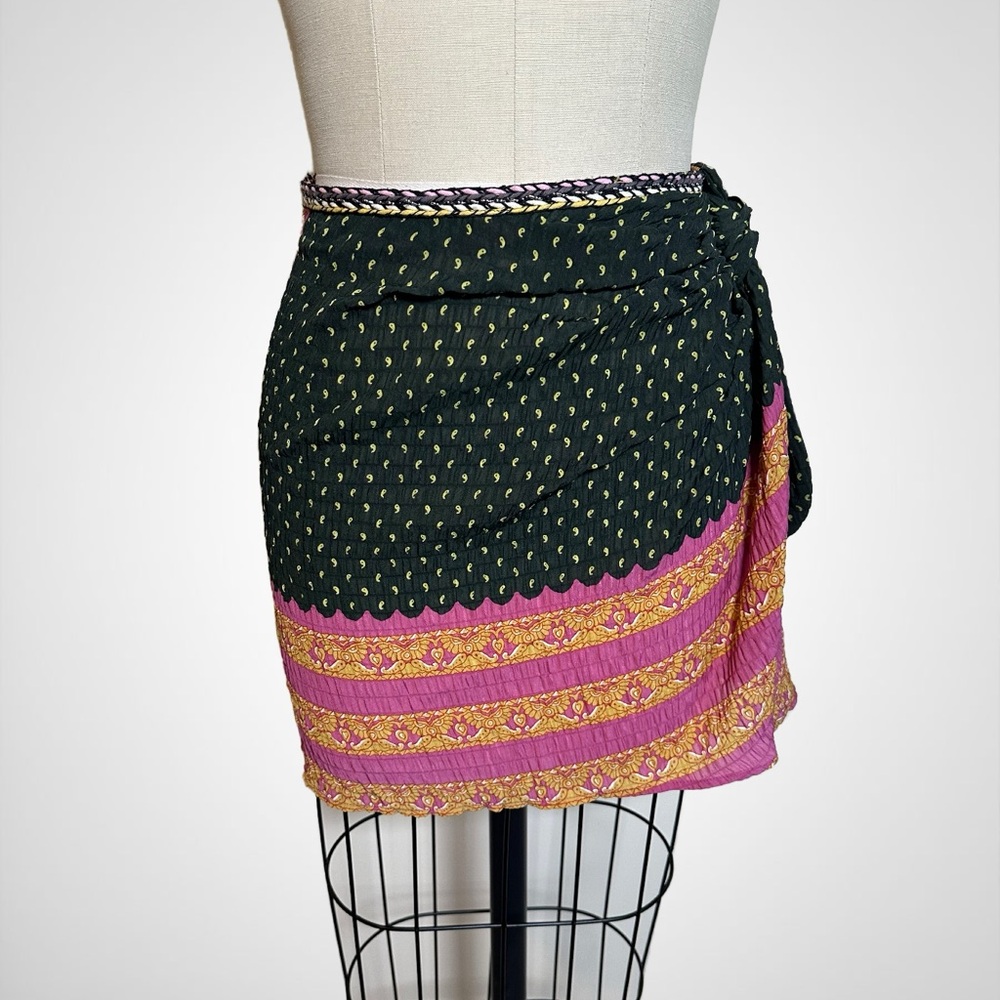Zara Print Mini Skirt